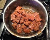 A picture of step 5 of Beef Steak in Peanut Sauce.