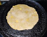 A picture of step 4 of Mixed veg paratha.