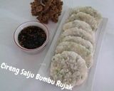 Foto langkah ke 6 dari resep Cireng Salju Bumbu Rujak.