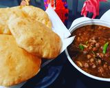 A picture of step 9 of Chole bhature(wheat bhatura).