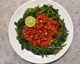 Foto langkah ke 5 dari resep Plecing Kangkung Khas Lombok.