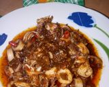 Foto langkah ke 3 dari resep Cumi bumbu merah.