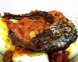 A picture of step 6 of Mixed Oil Yam Sauce.