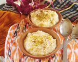 A picture of step 2 of Quinoa kheer.