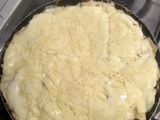 Lasaña de pollo con champiñones