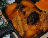 A picture of step 9 of Pumpkin-Prune stew with lamb.