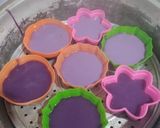 Foto langkah ke 4 dari resep Kue Talam Ubi Ungu.