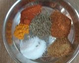 A picture of step 1 of Hing masaledar kala chana.
