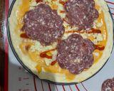 Foto langkah ke 3 dari resep Pizza cheesy bites tanpa ulen dan cepat kalis.