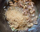 A picture of step 3 of Creamy Mushroom Rice.