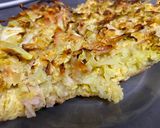 Foto del paso 5 de la receta: Tarta salada / pastel salado de repollo con pavo fácil