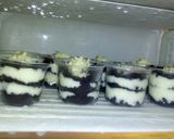 Foto langkah ke 5 dari resep Cheesecake Oreo Lumer.