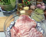 泰式豬頸肉 Kor Moo Yang的食譜步驟2照片