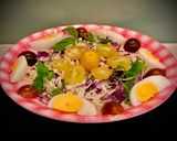 Hình bước làm 6 của món Salad Bắp Cải Tím Sốt Mayonaise