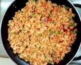 รูปขั้นตอนการทำที่ 3 ของ ข้าวผัดปลากระป๋องทอดกรอบ (อร่อยจึงต้องบอกต่อ)