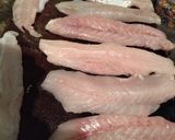 Foto del paso 1 de la receta: Milanesa de pescado a la marinera