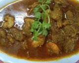 A picture of step 3 of Prawns Gravy.