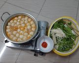 Hình bước làm 7 của món Lẩu Sinh Viên Rẻ rề dưới 50k blem blem
