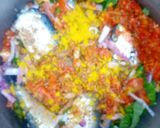 A picture of step 7 of Margi special.