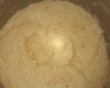 A picture of step 1 of Corn open bread coin.