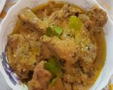 A picture of step 3 of Butter chicken.