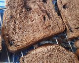 Foto langkah ke 10 dari resep Roti tawar cokelat chocochips eggless.