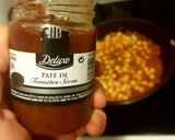 Foto del paso 5 de la receta Garbanzos con Almejas y Fideos "entomataos"