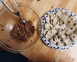 A picture of step 4 of Fried Wontons.
