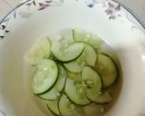 A picture of step 3 of Pickled cucumber.