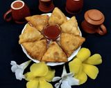 A picture of step 5 of Bengali Shingara.
