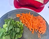 Foto langkah ke 2 dari resep Soun Sayur Goreng Baso Mutiara.