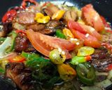 Foto langkah ke 4 dari resep Iwak Karing Telang Masak Asam.
