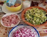 Une image de l'étape 1 de Quiche sans pâte.