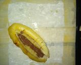 Foto langkah ke 5 dari resep 01. "Pisang coklat Mozarella😊.