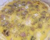 Torta salata - pancetta, mushroom and pecorino pie recipe step 3 photo