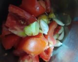 A picture of step 3 of Veg Hyderabadi.