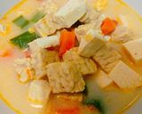 Foto langkah ke 4 dari resep Sayur Lodeh Tahu Tempe Wortel.