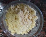 A picture of step 1 of Walnut Puffed Rice kabab with walnut mayo dip.