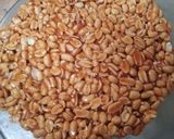 A picture of step 8 of Til and Singh Chikki.