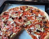 A picture of step 6 of Cheeseless pizza2.
