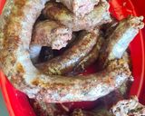 A picture of step 5 of Boerewors.