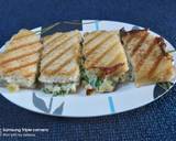 Grilled spinach and corn sandwich recipe step 4 photo