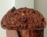 Foto langkah ke 28 dari resep Orange Peel Double Choco Sourdough Bread 72% (Open Bake Method).