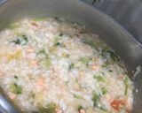 Foto langkah ke 5 dari resep Bubur salmon+sawi pahit (mpasi 10mo+).