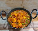 A picture of step 15 of Matar Paneer.