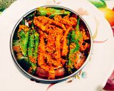 A picture of step 5 of Instant Tasty yummy chatpattu carrot and green chilli pickle.