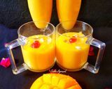 मैंगो मिल्क मलाई शेक (mango milk malai shake recipe in Hindi) रेसिपी चरण 7 फोटो