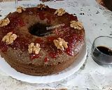 Une image de l'étape 4 de Cake au café et noix.