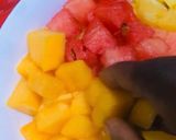 A picture of step 6 of Fruits custard.