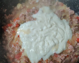 Foto del paso 5 de la receta: Berenjena rellena de carne, verduras y bechamel